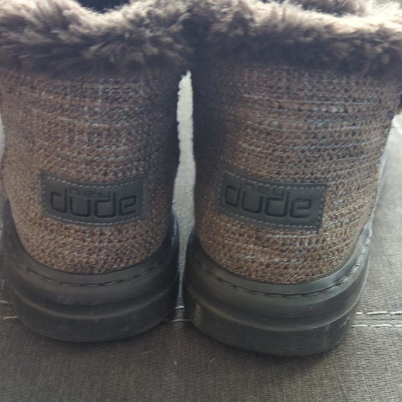 Hey Dude Women's Tan Fur-Lined Ankle Boots - Picture 4 of 8